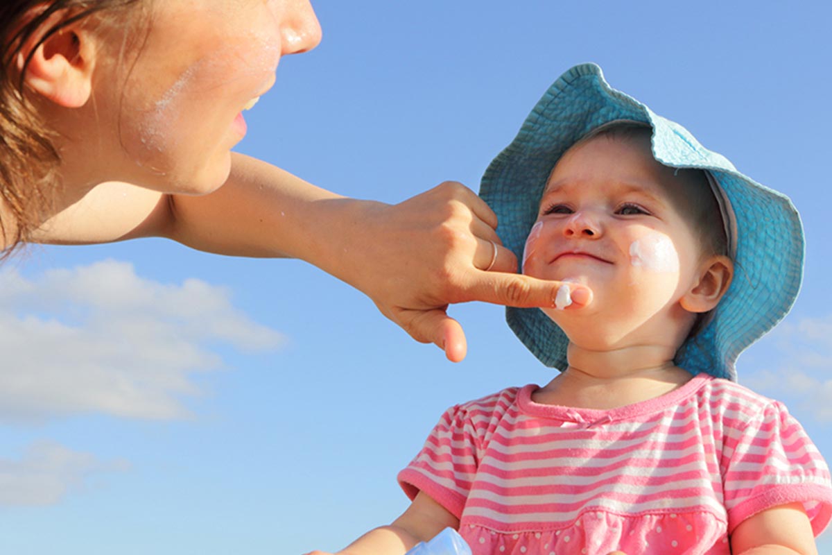 راهکار هایی برای مراقبت از پوست کودک در تابستان