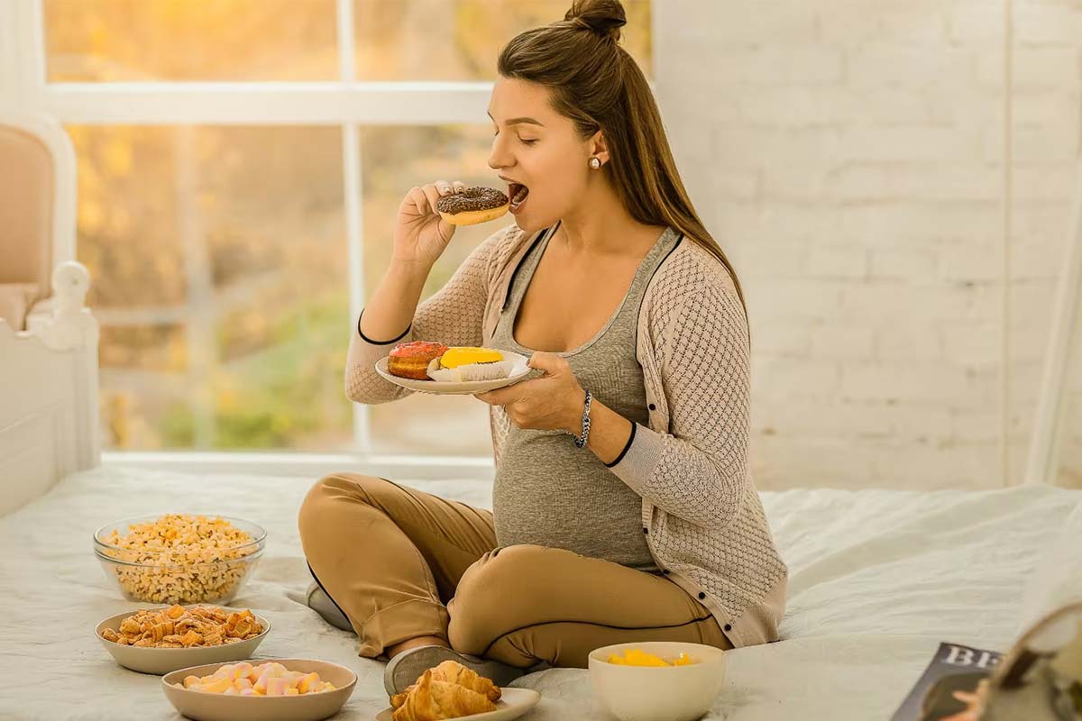 دلیل گرسنگی مداوم در دوران بارداری چیست